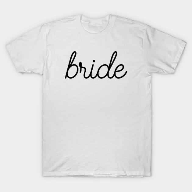 Bride T-Shirt by chrissyloo